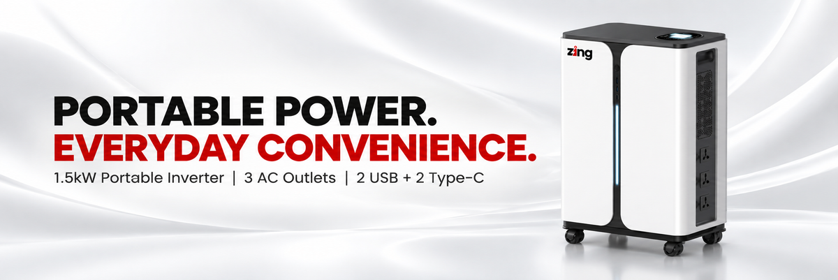 Zing PE-BUSS-1.5K Energy Storage System Inverter + Battery
