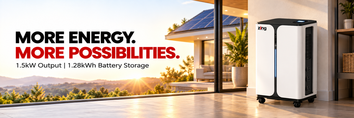 Zing PE-BUSS-3K Energy Storage System Inverter + Battery