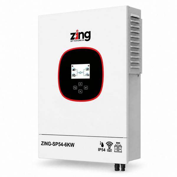 Zing 6KW IP54 Single Phase Hybrid Inverter