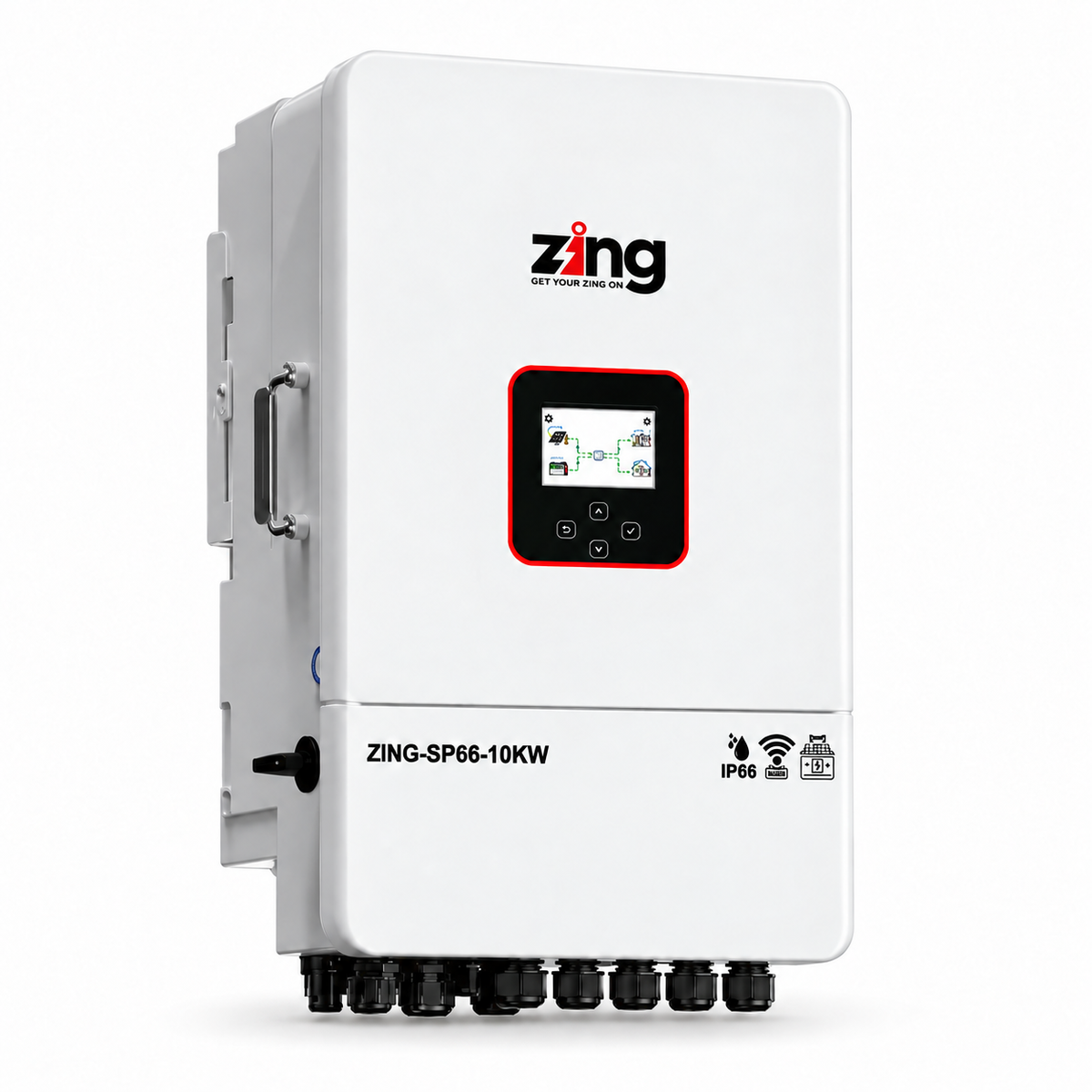 Zing 10KW IP66 Single Phase Hybrid Inverter