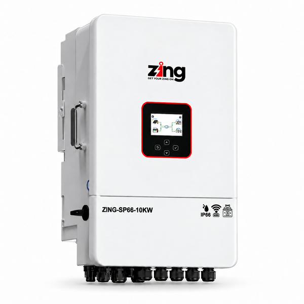 Zing 12KW IP66 Three Phase Hybrid Inverter